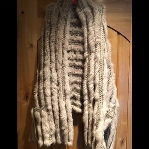 Heartloom Rabbit Fur Wrap